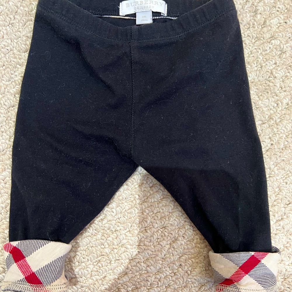 Burberry 0-6 months baby girl trousers